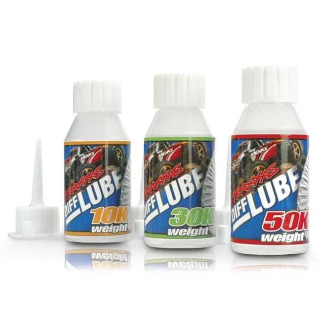 TRX-5136X Traxxas Differential oil kit (1 each: 10K, 30K, 50K weights)