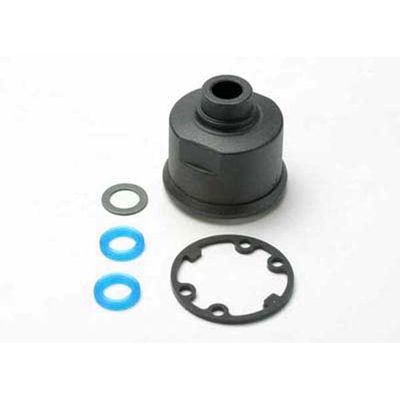 TRX-5381 Traxxas Carrier, differential/ x-ring gaskets (2)/ ring gear gasket/ 6x10x0.5 TW