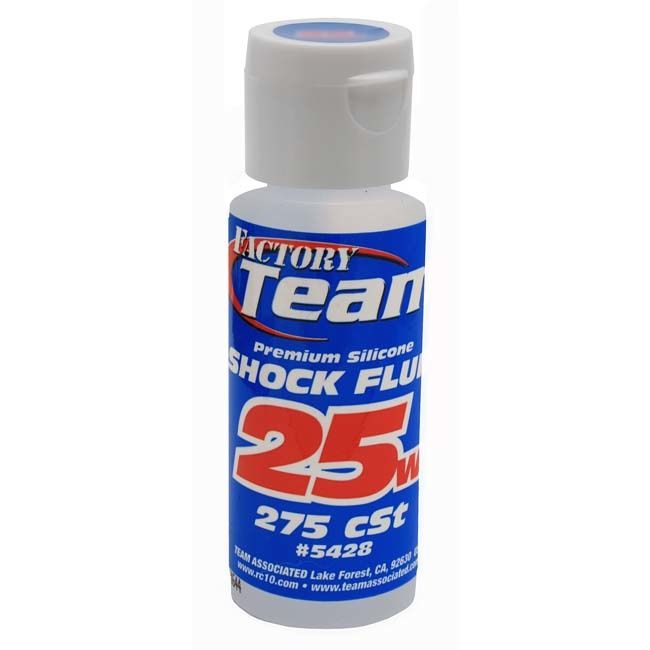 ASC-5428 Team Associated 25Wt Silicone Shock Oil, 2 Oz