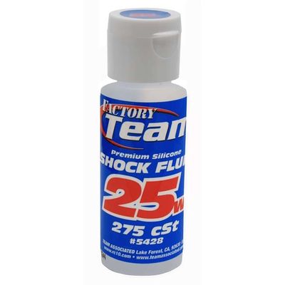 ASC-5428 Team Associated 25Wt Silicone Shock Oil, 2 Oz