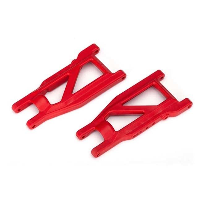 TRX-3655L Traxxas Suspension arms, red, front/rear (left &amp; right) (2) (heavy duty, cold weather material)