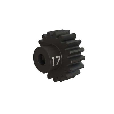 TRX-3947X Traxxas Gear, 17-T pinion (32-p), heavy duty (machined, hardened steel)/ set screw