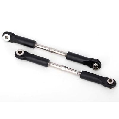 TRX-3643 Traxxas Turnbuckles, camber link, 49mm (82mm center to center) (assembled with rod ends and hollow balls) (1 left, 1 right)