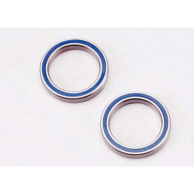 TRX-5182 Traxxas Ball bearings, blue rubber sealed (20x27x4mm) (2)