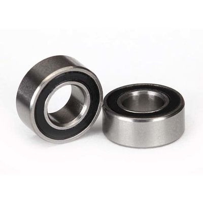 TRX-5115A Traxxas Ball bearings, black rubber sealed (5x10x4mm) (2)