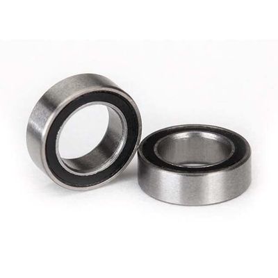 TRX-5114A Traxxas Ball bearings, black rubber sealed (5x8x2.5mm) (2)