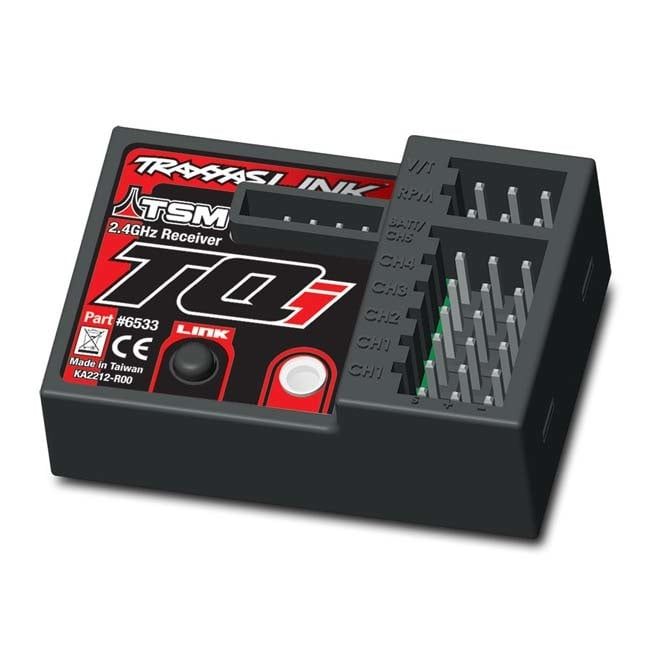 TRX-6533 Traxxas Receiver, micro, TQi 2.4GHz with telemetry &amp; TSM (5-channel)