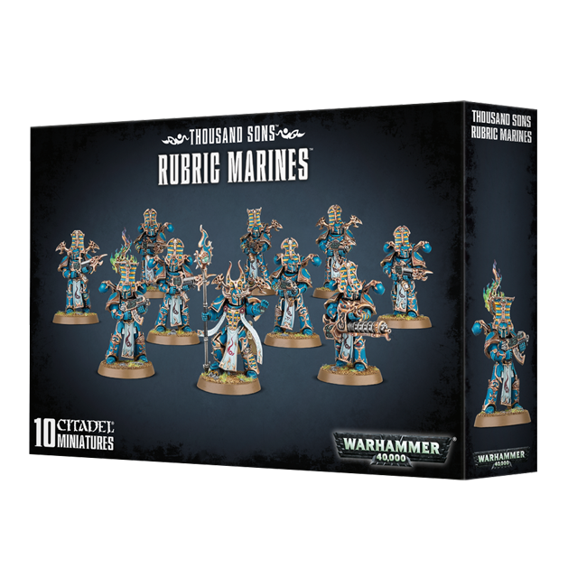 GWS-43-35 Games Workshop Thousand Sons Rubric Marines