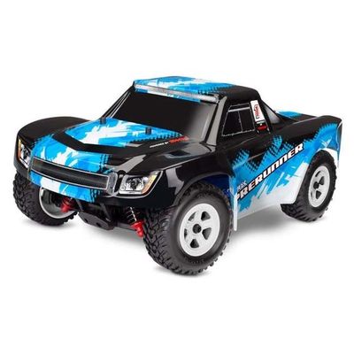 TRX-76064-5-BLUX Traxxas LaTrax Desert Prerunner: 1/18-Scale 4WD Electric Truck