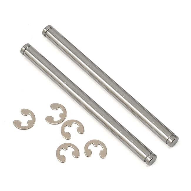 TRX-2640 Traxxas Suspension pins, 44mm (2) w/ e-clips