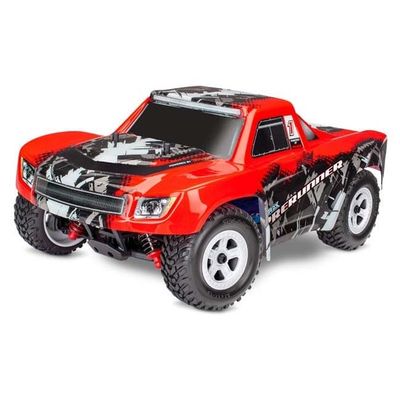 TRX-76064-5-REDX Traxxas LaTrax Desert Prerunner: 1/18-Scale 4WD Electric Truck