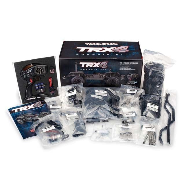 TRX-82016-4 Traxxas TRX-4® Unassembled Kit: 4WD Chassis Trail vehicle with TQi 2.4GHz Radio System