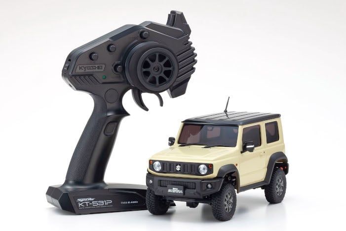 KYO-32523IV  Kyosho Mini-Z 4x4 Suzuki Jimny Sierra Chiffon Ivory Readyset