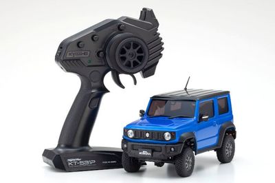 KYO-32523MB  Kyosho Mini-Z 4x4 Suzuki Jimny Sierra Brisk Blue Readyset