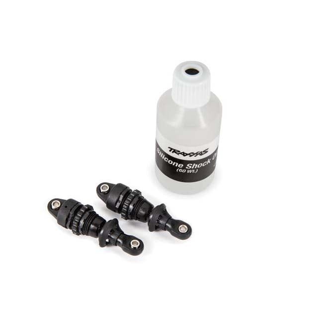 TRX-9360 Traxxas Shocks, GTR composite, front or rear (assembled, without springs) (2)
