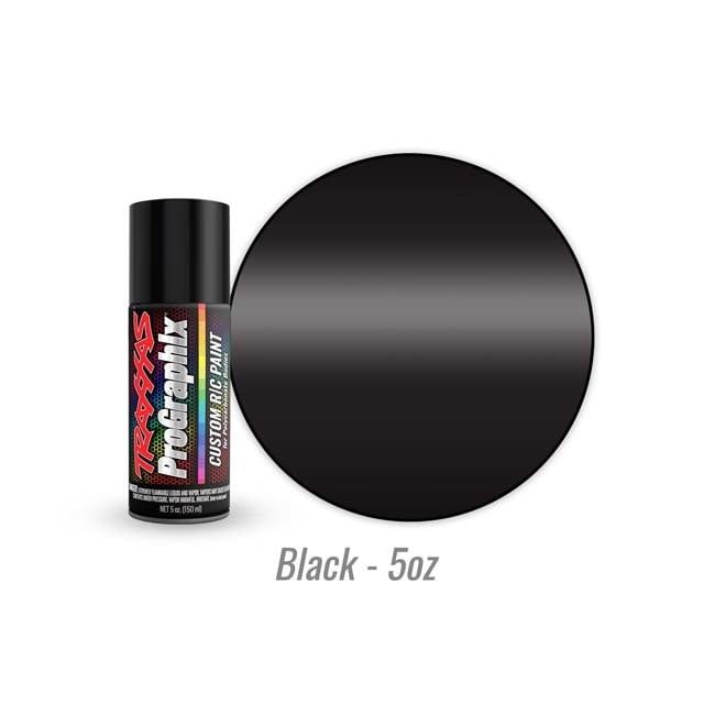 TRX-5055 Traxxas Body paint, ProGraphix®, black (5oz)