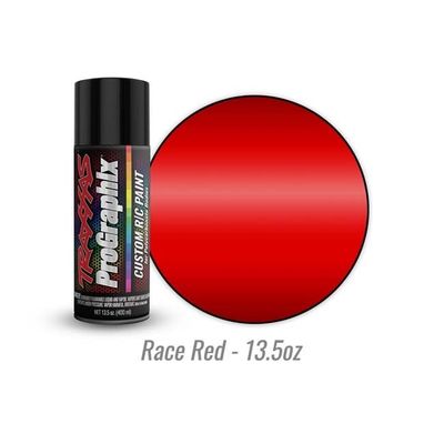 TRX-5057X Traxxas Body paint, ProGraphix®, Race Red (13.5oz)
