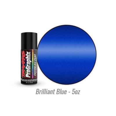 TRX-5054 Traxxas Body paint, ProGraphix®, Brilliant Blue (5oz)
