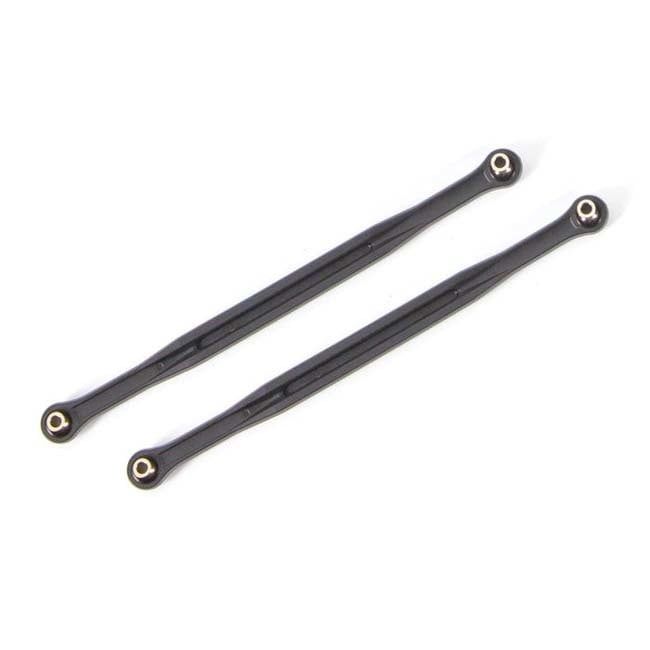 TRX-7897 Traxxas Toe links, 202.5mm (187.5mm center to center) (black) (2) (for use with #7895 X-Maxx® WideMaxx® suspension kit)