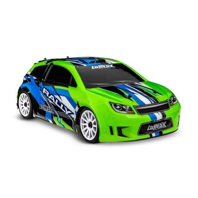 TRX-75054-5-GRNX Traxxas LaTrax® Rally: 1/18 Scale 4WD Electric Rally Racer