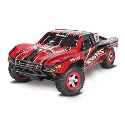 TRX-70054-8-RED Traxxas 1/16 Scale Slash: 4X4 Short Course Truck w/USB-C