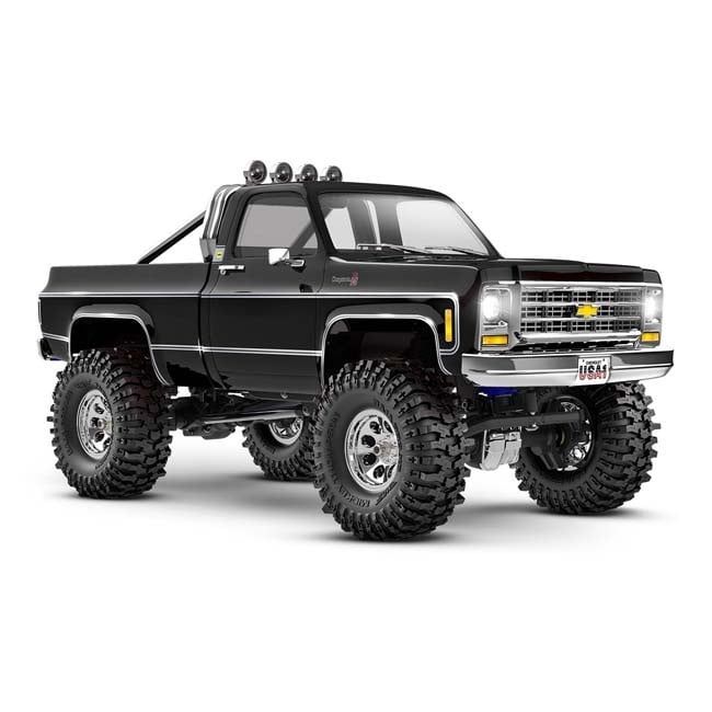 TRX-97064-1-BLK Traxxas TRX-4M™ Scale and Trail® Crawler with 1979 Chevrolet® K10 Truck Body: 1/18-Scale 4WD Electric Truck with TQ 2.4GHz Radio System
