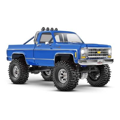TRX-97064-1-BLUE Traxxas TRX-4M™ Scale and Trail® Crawler with 1979 Chevrolet® K10 Truck Body: 1/18-Scale 4WD Electric Truck with TQ 2.4GHz Radio System