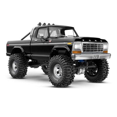 TRX-97044-1-BLK TRX-4M High Trail™ Edition Scale and Trail® crawler with Ford® F-150® pickup body: 1/18 scale 4X4 trail truck, fully-assembled