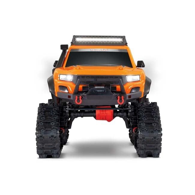 TRX-82234-4-ORNG Traxxas TRX-4 Equipped with TRAXX and Clip-Less