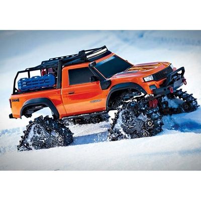 TRX-82234-4-ORNG Traxxas TRX-4 Equipped with TRAXX and Clip-Less