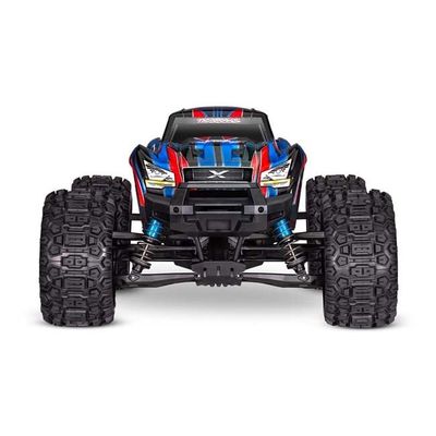 TRX-77096-4-BLUE Traxxas X-Maxx 8s w. Belted Tires
