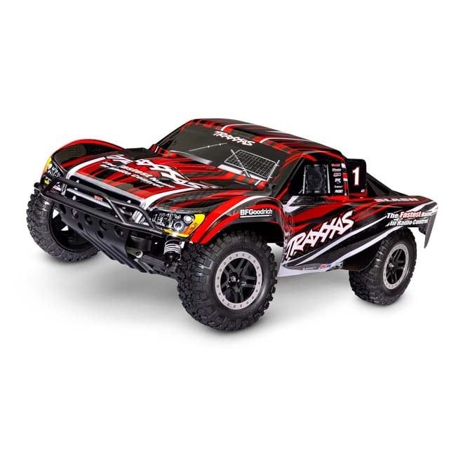 TRX-58234-8-RED Traxxas Slash 2WD HD XL-5 w/ Battery Red