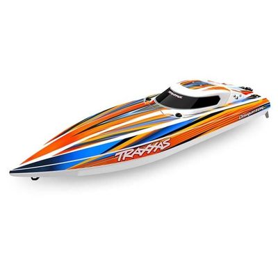 TRX-106064-4-ORNG Traxxas Disruptor®: High Performance Race Boat with TQ™  2.4 GHz radio system