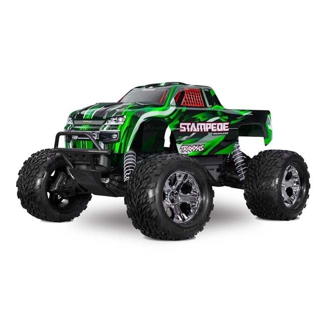TRX-36354-4-GRN Traxxas Stampede 2WD BL-2s HD - Green