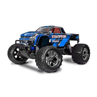 TRX-36254-8-BLUE Traxxas Stampede 2WD HD w/ Battery - Blue