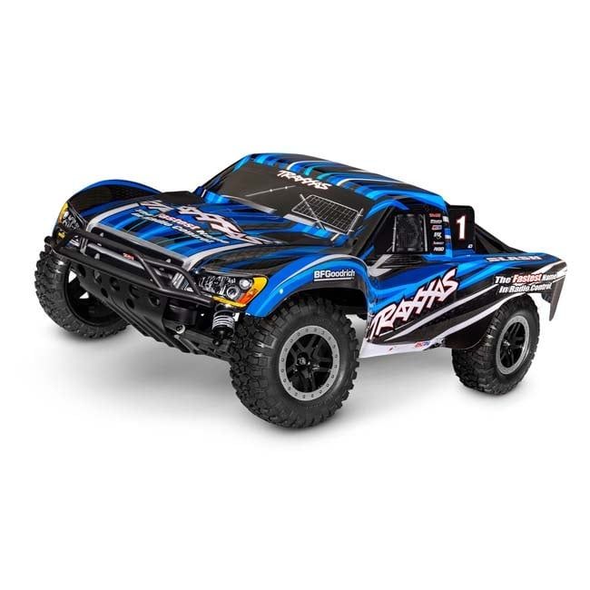 TRX-58234-8-BLUE Traxxas Slash 2WD HD XL-5 w/ Battery Blue