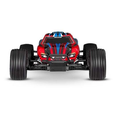 TRX-37254-8-RED Traxxas Rustler 2WD XL-5 HD Stadium Truck with Battery, Red (Superseded)