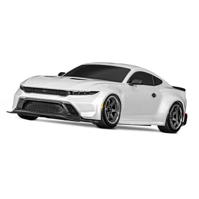 105237-4-WHT Traxxas 4-Tec Drift Ford Mustang - White