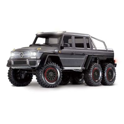 TRX-88296-4-SLVR Traxxas TRX-6 Mercedes-Benz G 63 AMG 6X6 Clipless Silver