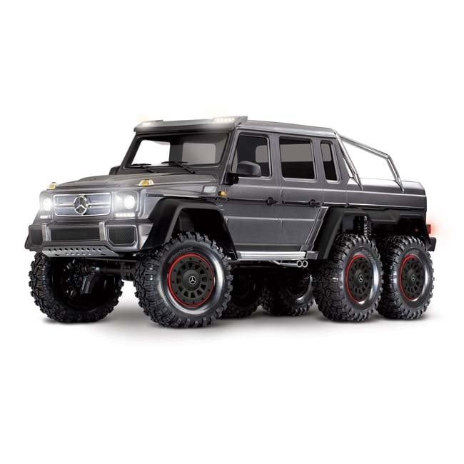 TRX-88296-4-SLVR Traxxas TRX-6 Mercedes-Benz G 63 AMG 6X6 Clipless Silver
