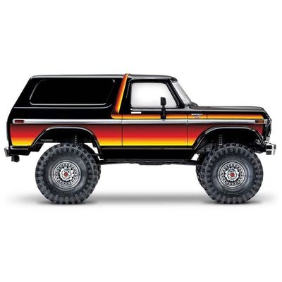 TRX-82246-4-SUN Traxxas TRX-4® Scale and Trail® Crawler with Ford Bronco Body: 4WD Electric Truck w. Clipless Body