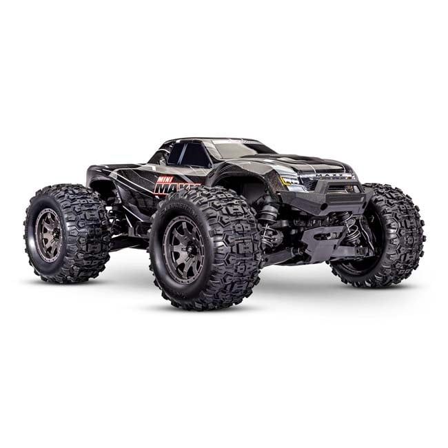 TRX-107154-1-BLK Traxxas Mini Maxx BL-2S 4WD Black