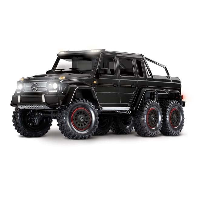 TRX-88296-4-BLK Traxxas TRX-6 Mercedes-Benz G 63 AMG 6X6 Clipless Black