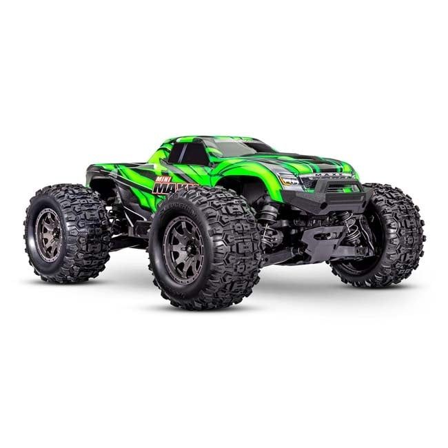 TRX-107154-1-GRN Traxxas Mini Maxx BL-2S 4WD Green