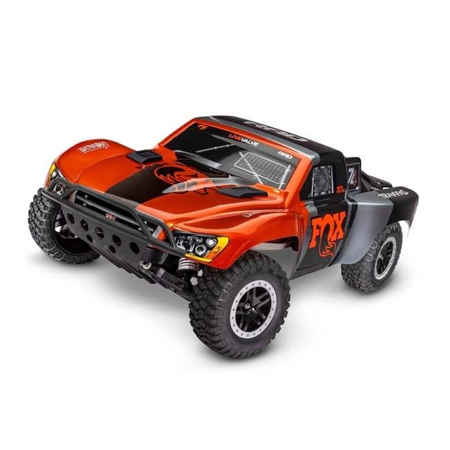 TRX-58376-74-FOX Traxxas Slash 2WD VXL Brushless HD Fox