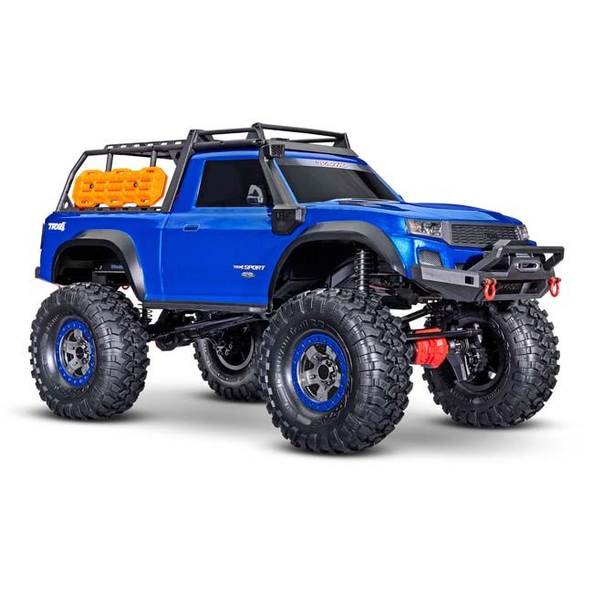 TRX-82044-4-BLUE Traxxas TRX-4 Sport High Trail Edition: 4WD Electric Truck with TQ™ 2.4GHz Radio System