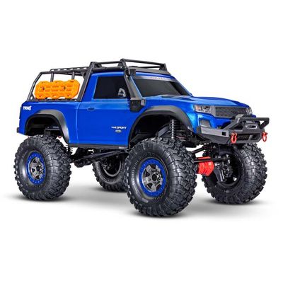 TRX-82044-4-BLUE Traxxas TRX-4 Sport High Trail Edition: 4WD Electric Truck with TQ™ 2.4GHz Radio System