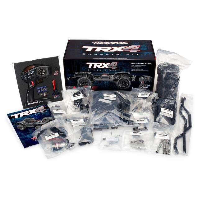 TRX-82216-4 Traxxas TRX-4 Crawler Kit: 4WD Chassis Kit Clipless