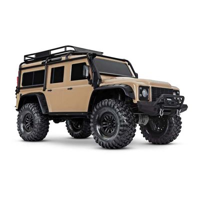 TRX-82256-4-SAND Traxxas TRX-4 Land Rover Defender Sand - Clipless