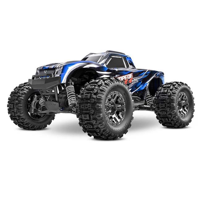 TRX-90376-4-BLUE Traxxas Stampede 4x4 VXL Blue